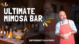 How to Set Up the Ultimate Mimosa Bar | Easter Brunch Hosting Tips