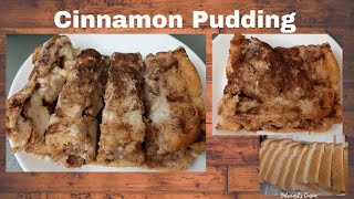 DO THIS WITH LEFTOVER BREAD-FAST AND EASY DESSERT- CINNAMON PUDDING DESSERT-INTROVERT CUISINE