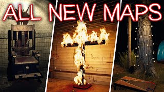 Exploring ALL the New Maps in Phasmophobia - NEW UPDATE
