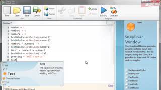 Small Basic Guide: 2 Storing information in variables