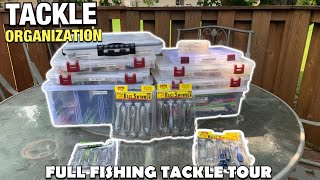 Full TACKLE Tour 2021 (How I Organize My Tackle)