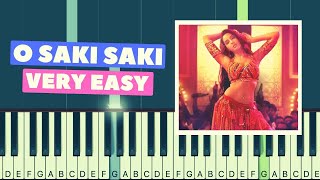 O Saki Saki - Easy Piano Tutorial with Basic Chords