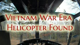 Vietnam Era Helicopter Found in the Woods of NJ