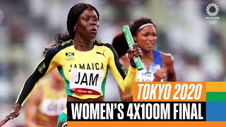 Women's 4x100m Final 🏃‍♀️ | Tokyo Replays