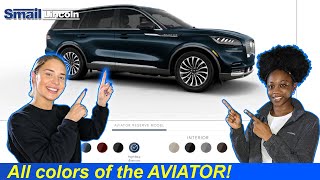 Every Exterior & Interior Color on the 2021 Lincoln Aviator Reserve | Smail Lincoln