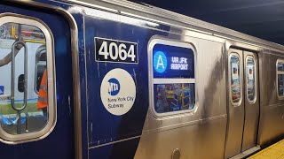 *EXCLUSIVE* ⁴ᴷ⁶⁰ MTA IND: The New R211A Testing @ Inwood - 207 Street