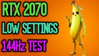 rtx 2070 fortnite low settings 144hz test 1080p i7 8700k - rtx 2070 fortnite fps 1080p