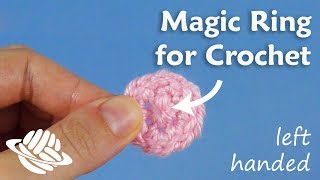 Magic Ring for Crochet (left-handed version)