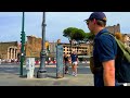 rome 4k walking tour with captions 🇮🇹