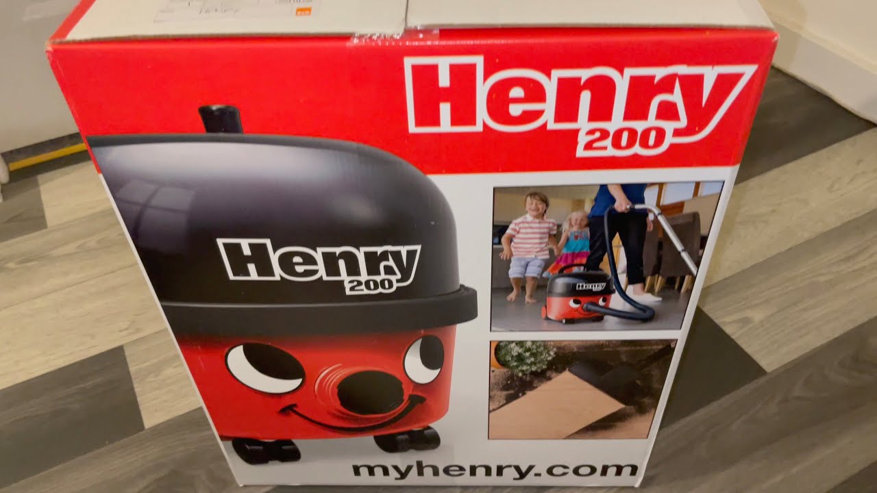 Numatic Henry HVR 200 Vacuum Cleaner Unboxing & First Look - YouTube