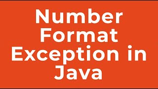 Number Format Exception in Java