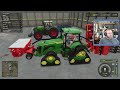 playing farming simulator 25 early live testing plus giveaways