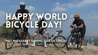 Mahabang Parang ft. Fixed Gear in Teresa! | World Bicycle Day Ride