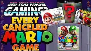Every Cancelled Super Mario Game