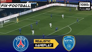 PSG vs Troyes | LIGUE  1 -Realistic gameplay pes2021