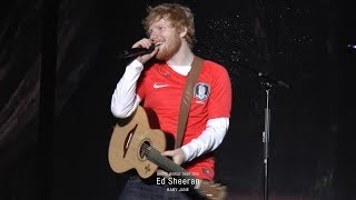 Ed Sheeran  - Shape of You @ Live in KOREA 2019