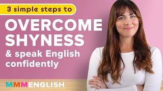 How to OVERCOME SHYNESS & speak confidently in English