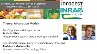 3rd International INFOGEST Webinar on Food Digestion: Absorption models