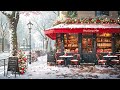 quiet winter ❄️ smooth lofi cafe in tuesday ☕ lofi hip hop ~ deep focus to chill relax study