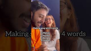 Making Song On 4 random words #music #hiphop