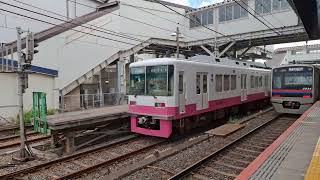 新京成電鉄8800形8813F　京成津田沼駅5番線到着　20240920 093046