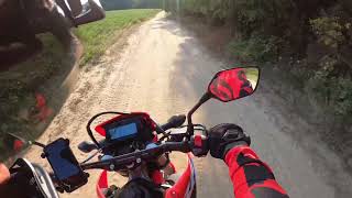 2021 Honda CRF 300L Trail Ride (RAW)