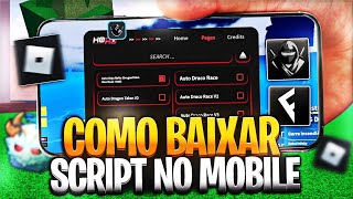 ❄️Como Baixar e Colocar SCRIPT no Blox Fruits MOBILE/CELULAR e PC (LINK DIRETO)🔗 - Instalar Executor