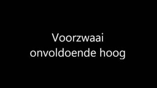 Foutenanalyse buikdraai rw voorzwaai onvoldoende hoog