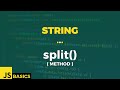 Javascript Basics · String · split() (method)