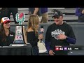 k state football rate bowl trophy celebration