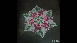 5*3 dots/மார்கழி மாத கோலம் /rangoli kolam designs/simple muggulu /beginners kolam