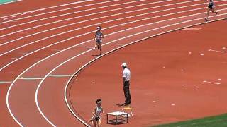 １３年高校総体南九州大会女子３０００ｍ決勝