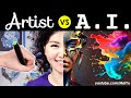 AI vs Artist Draw Off! Who Drew It Better? | New A.I. Art Challenge | Mei Yu #midjourney #aiart #ai