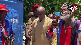 Flash Met Newton Saint Juste debake Kay wa Augustin St-Clou nan okazyon fèt wayòm vodou dayiti...