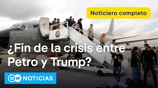 🔴 DW Noticias del 28 de enero: 200 deportados llegan a Colombia [Noticiero completo]