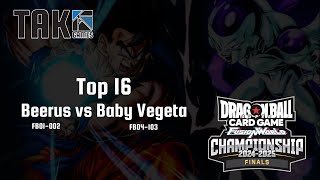 Dragon Ball Super Card Game Fusion World - Championship Finals 2024 Oceania - Top 16