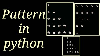 Python Tutorial for Beginners Part 7 | pattern in Python | nested for loop