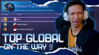 SOLO RANK MOSKOV INSPIRE YANG TAK TERKALAH KAN ! AUL MARAH-MARAH NK PUSH GLOBAL !!