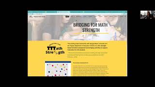 Bridging for Math Strength Webinar - Grades K-2