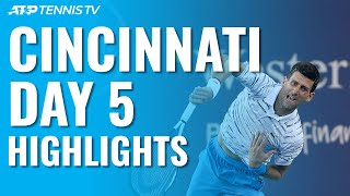 Djokovic Sets Medvedev Clash ; Gasquet To Face Goffin | Cincinnati 2019 Quarter-Final Highlights