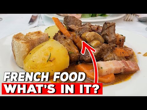 How is dinner served in France?