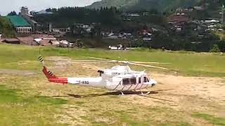 #AghunatoTown #Nagaland NST helicopter service in Aghunato