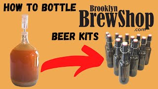 How To Bottle Brooklyn Brew Shop Beer Making Kits