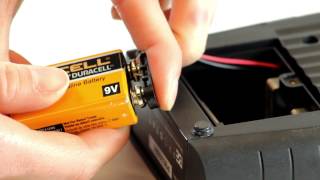 Replacing the Battery for the Prostat PAS-853 Resistance Audit System