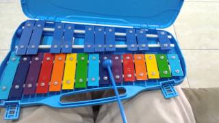 大地回春 on xylophone