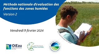 Webconf OiEau - méthode nationale d'évaluation des fonctions des zones humides v2