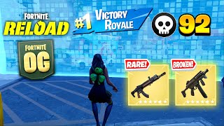 OG Fortnite Reload | High Kill Gameplay | Keyboard & Mouse