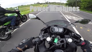 2018 KAWASAKI NINJA 400 VS 2018 Z900RS Cafe TEST RIDE #2