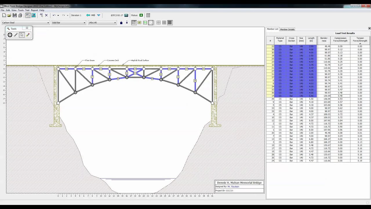 Download West Point Bridge Designer 2016 Jdlockq
