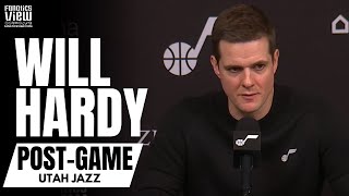 Will Hardy Reacts to Utah Jazz Win vs. LA Clippers & Walker Kessler Impressive Growth for Utah